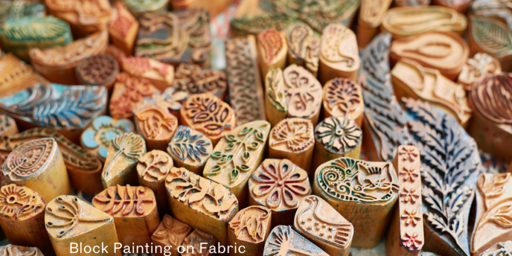 Block Painting on Fabric