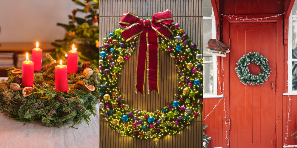 Solar-Powered Wreaths