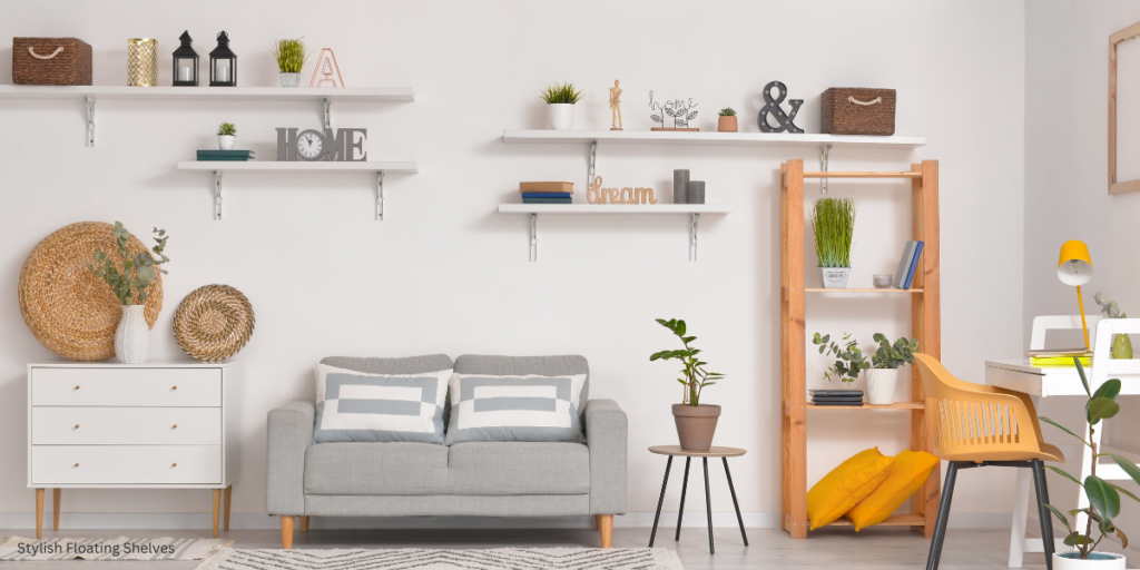 Stylish Floating Shelves